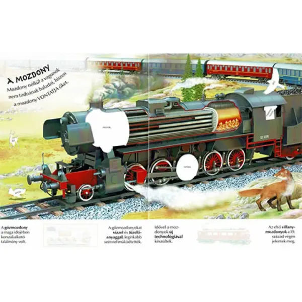 imagen de Qué interesante es el mundo... Cuaderno de pegatinas de trenes 2