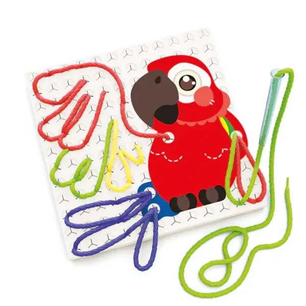 imagen de Quercetti: FantaFilo - Jardín Zoológico hilo creativo 2