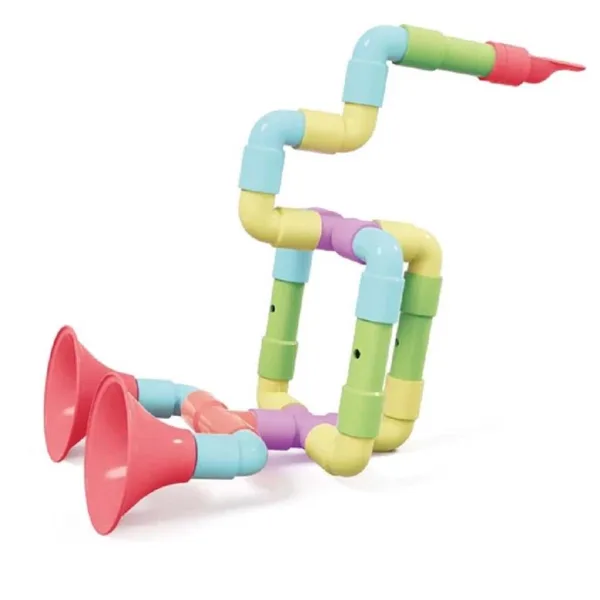 imagen de Quercetti: Super Saxoflute Play Eco kit de instrumentos musicales para construir de 24 piezas 3