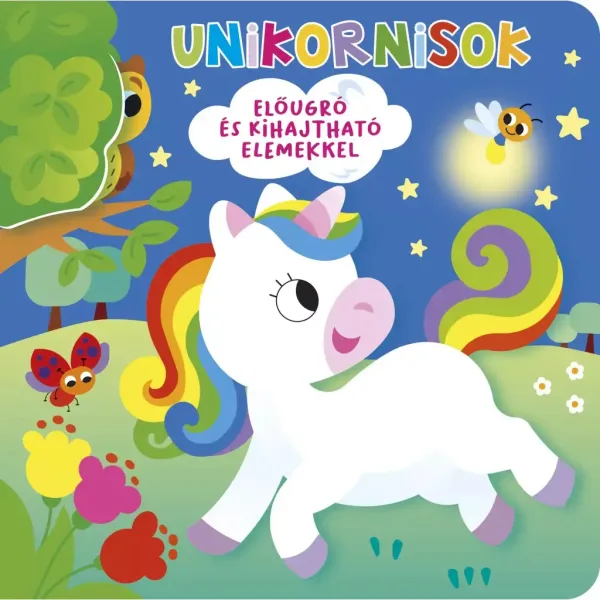 imagen de ¿Quién se escondió? - Libro pop-up de unicornios 1