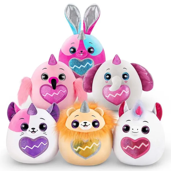 imagen de Rainbocorns: Eggzania huevo sorpresa con figura de peluche en varias versiones 1ud 2