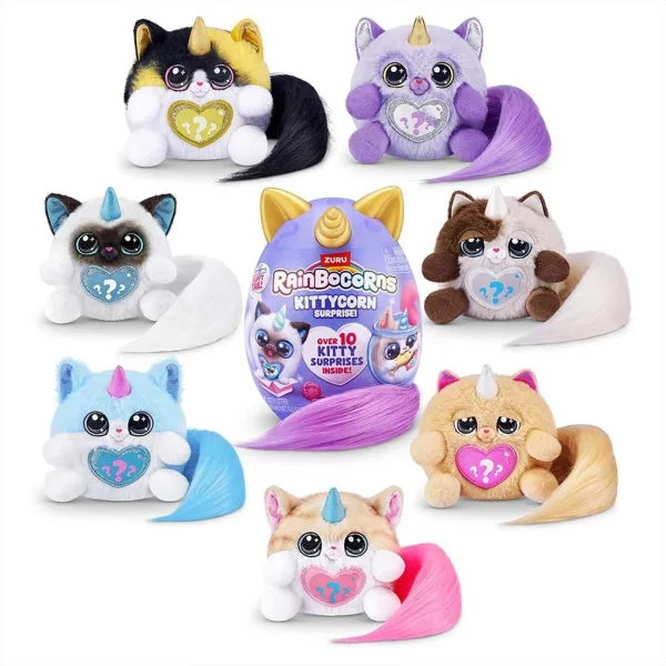 imagen de Rainbocorns: Pocket Kittycorn sorpresa gato de peluche en varias versiones 1ud 2