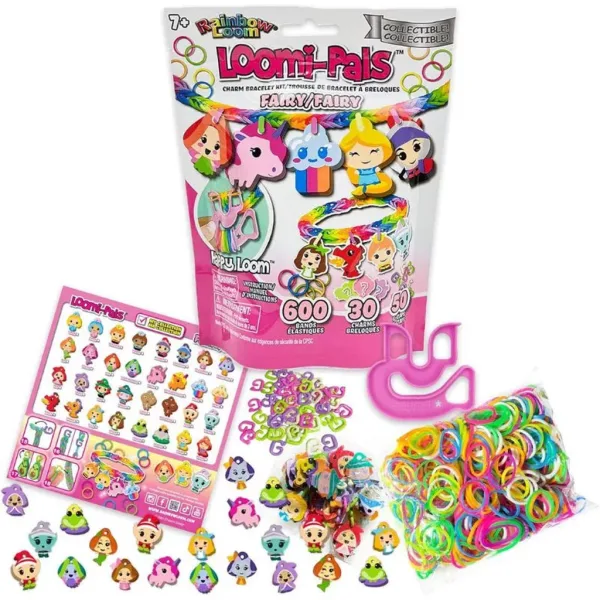 imagen de Rainbow Loom: Happy Loomi-Pals - Pulseras de goma de hadas 2