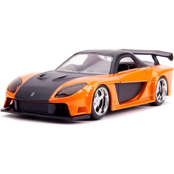 imagen de Rápido y Furioso: Legacy Series Han’s Mazda RX-7 & Heist Honda Civic set de modelos de coches de metal 1/32 - Jada Toys 3