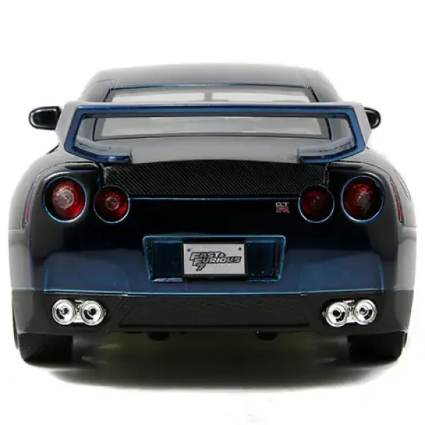 imagen de Rápido y Furioso: Nissan GT-R de Brian (R35) modelo de coche 1/24 - Simba Toys 5