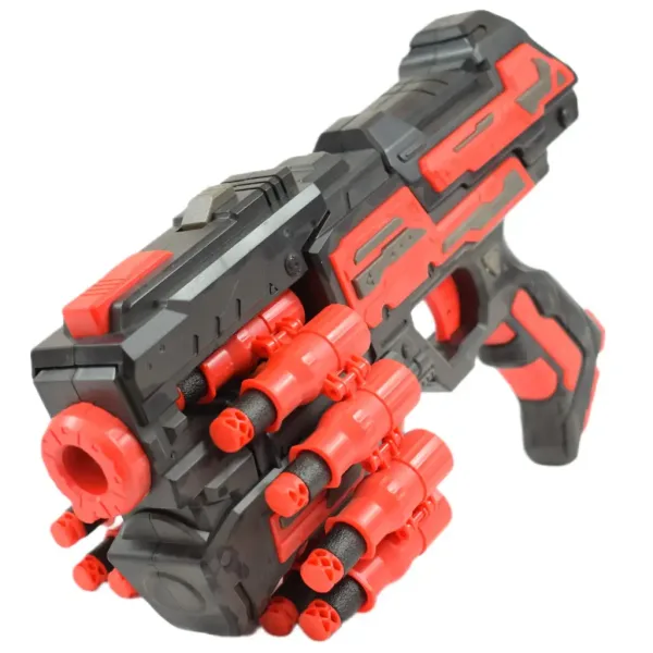 imagen de Rattle Belt Track Pro: Arma de espuma con cargador y balas con un alcance de 18 metros 3
