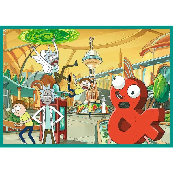 imagen de Rick y Morty Aventuras Locas rompecabezas de 4x250 piezas - Trefl 4