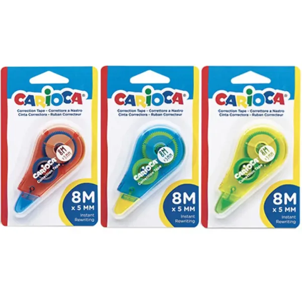 imagen de Roller corrector 8mx5mm en tres versiones - Carioca 1