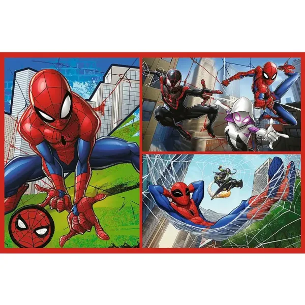imagen de Rompecabezas de historias de Spider-Man 2x70 piezas - Trefl 2