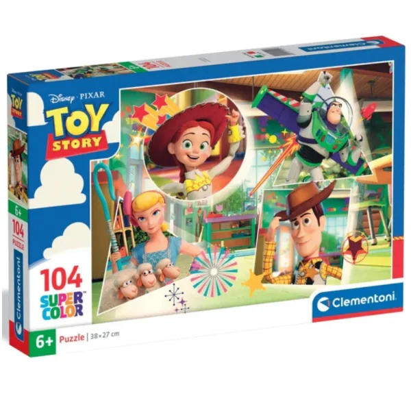 imagen de Rompecabezas Super Color Toy Story de 104 piezas - Clementoni 1