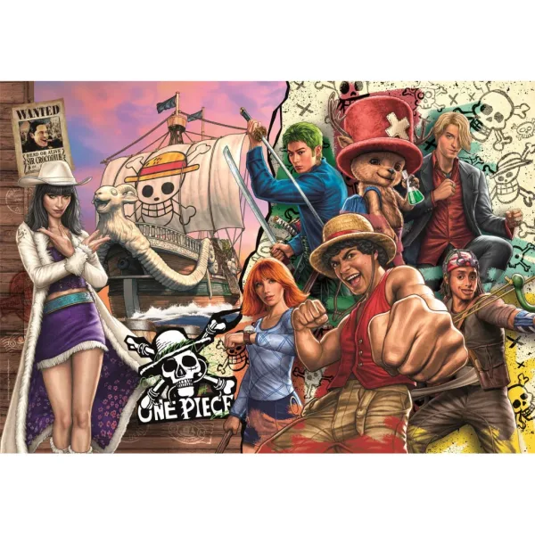 imagen de Rompecabezas Supercolor de 180 piezas de One Piece - Clementoni 2