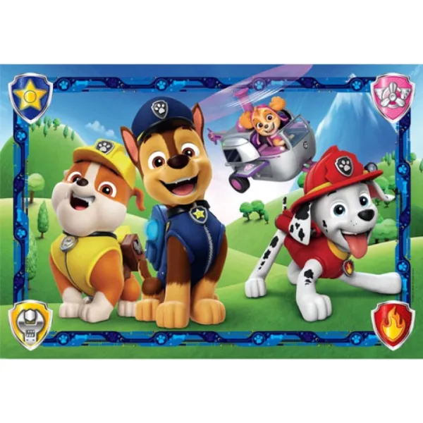 imagen de Rompecabezas Supercolor de Paw Patrol 104 piezas - Clementoni 2