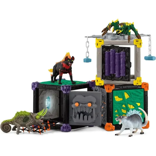 imagen de Schleich: Arena de la cueva de batalla - Lava vs Sombra juego (42673) 2