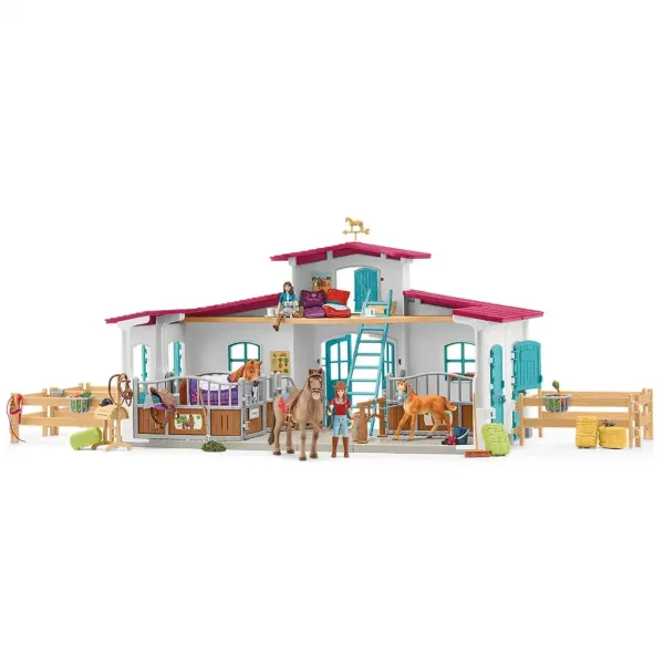 imagen de Schleich: Horse Club - Centro de equitación set de juego (42567) 2