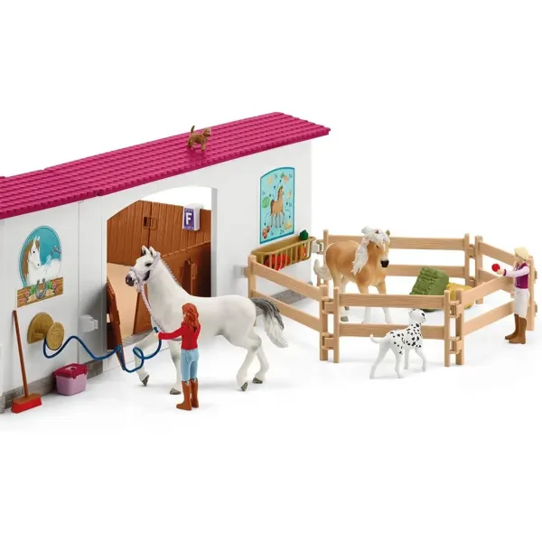 imagen de Schleich: Horse Club - Set de arena de caballos (42639) 5
