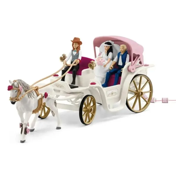 imagen de Schleich: Horse Club - Set de carroza de boda (42641) 2