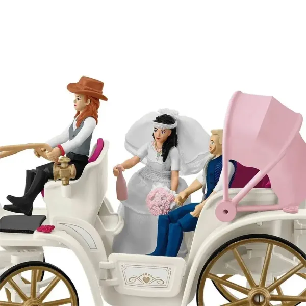imagen de Schleich: Horse Club - Set de carroza de boda (42641) 3