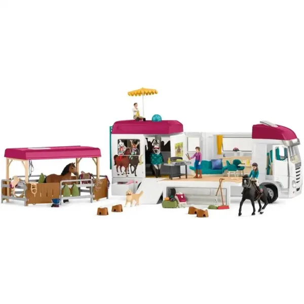 imagen de Schleich: Horse Club - Set de transporte de caballos (42619) 3