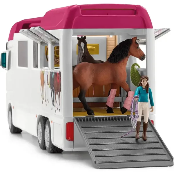 imagen de Schleich: Horse Club - Set de transporte de caballos (42619) 6