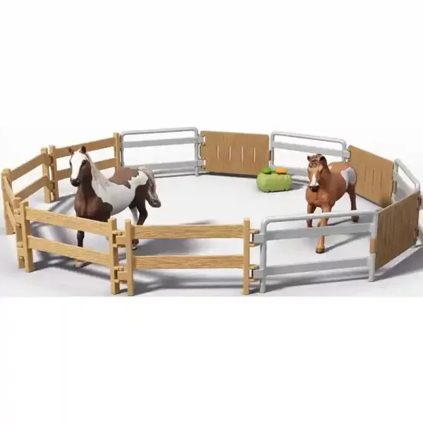 imagen de Schleich: Vehículo todoterreno con remolque y caballos (42705) 10