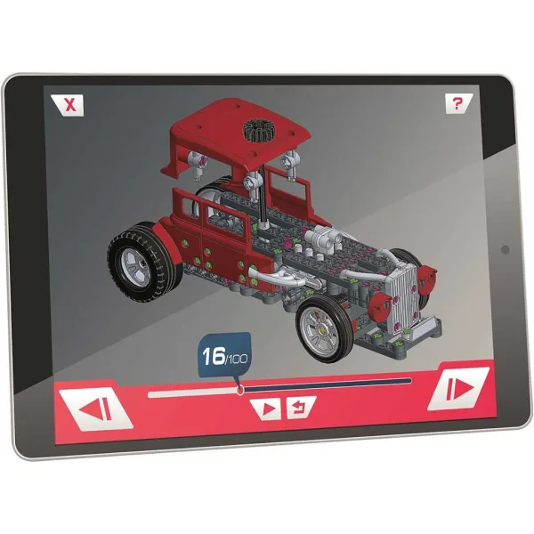 imagen de Science & Play: Flame Hot Road coche set de juego - Clementoni 4