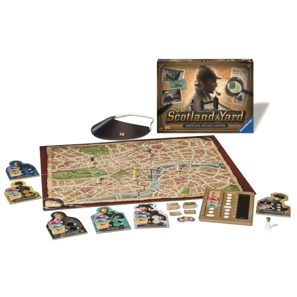 imagen de Scotland Yard juego de mesa - edición Sherlock Holmes - Ravensburger 3