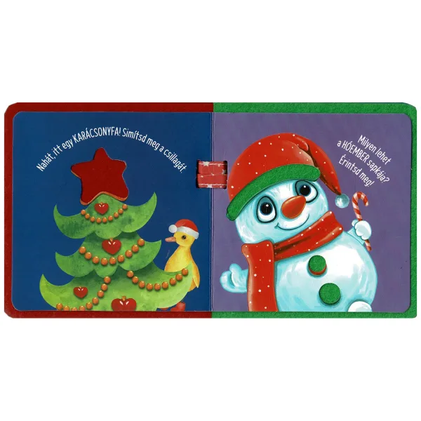 imagen de Se acerca la Navidad libro de tela 2
