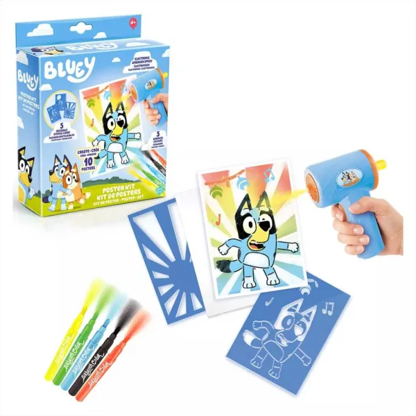 imagen de Set de creación de pósters Bluey Airbrush Art 2
