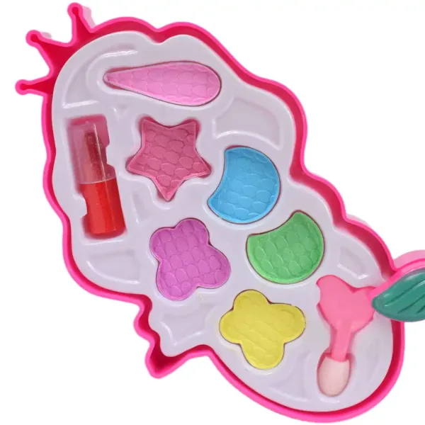 imagen de Set de Maquillaje: Paleta de Maquillaje en Forma de Sirena con Pintalabios 3