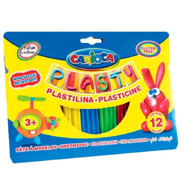 imagen de Set de plastilina de colores 150gr - Carioca 1