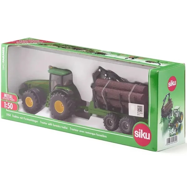 imagen de SIKU tractor de transporte de troncos John Deere 1/50 5