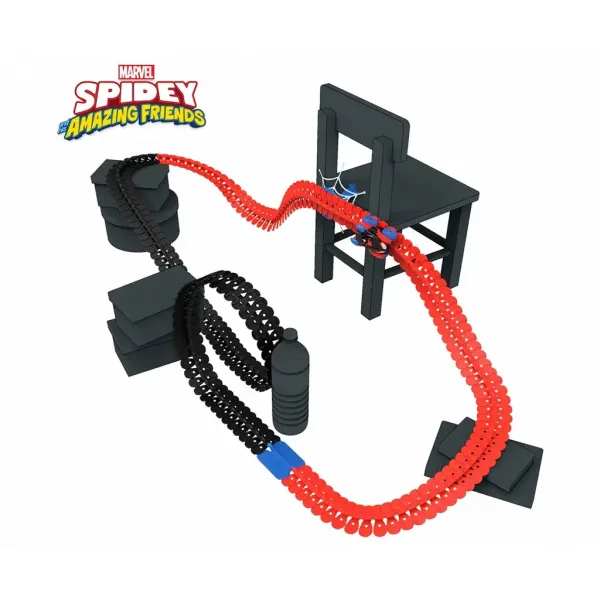 imagen de Smoby Spidey FleXtreme Miles Morales set de pista de carreras - Simba Toys 2
