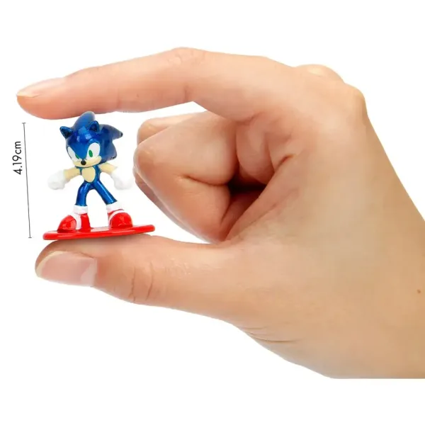 imagen de Sonic el erizo figura metálica sorpresa nano 1ud - Simba Toys 3
