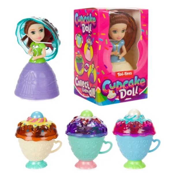 imagen de Sorpresa cupcake muñeca de varios tipos 1ud 1