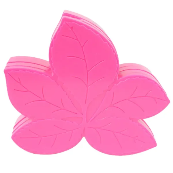 imagen de Sparkle & Glitter: Set de maquillaje de tres niveles en forma de hoja con espejo 2