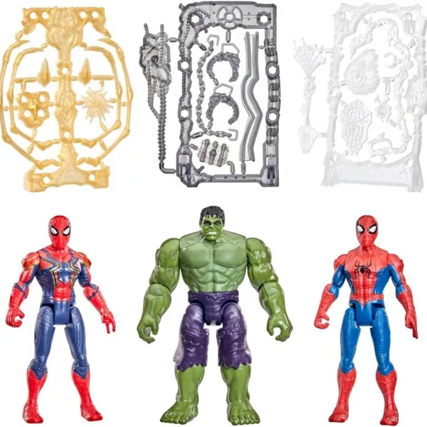 imagen de Spider-Man Nuevo día: ActionVerse Figura de acción set de 3 piezas – Hasbro 2