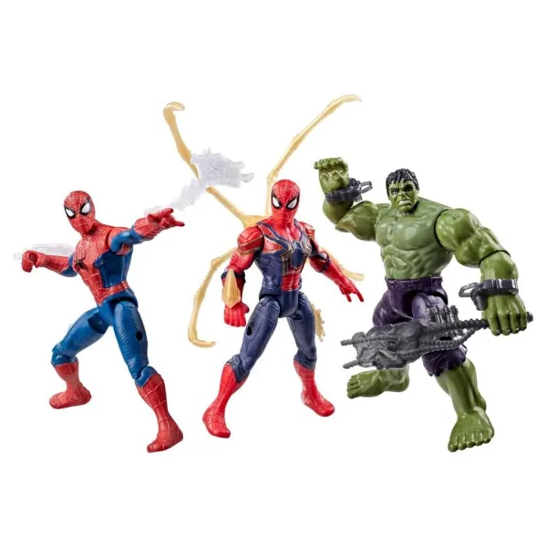 imagen de Spider-Man Nuevo día: ActionVerse Figura de acción set de 3 piezas – Hasbro 4