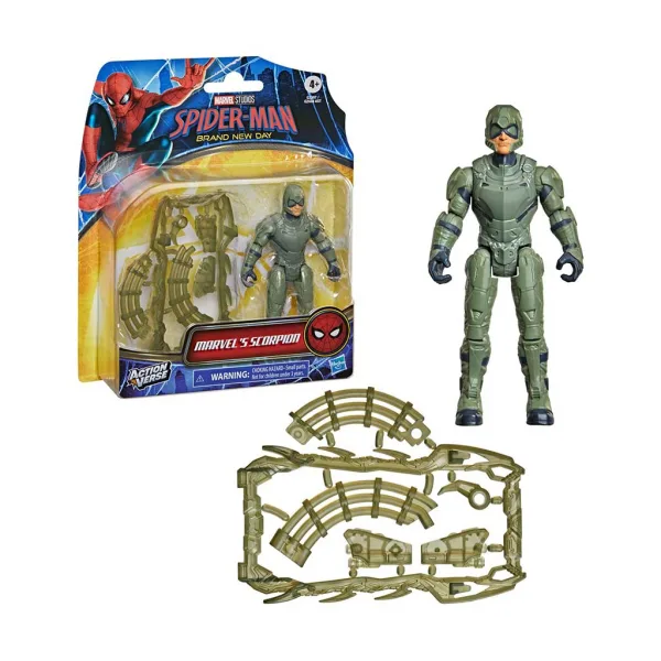 imagen de Spider-Man Nuevo Día: figura de Escorpión con accesorios 11cm – Hasbro 2