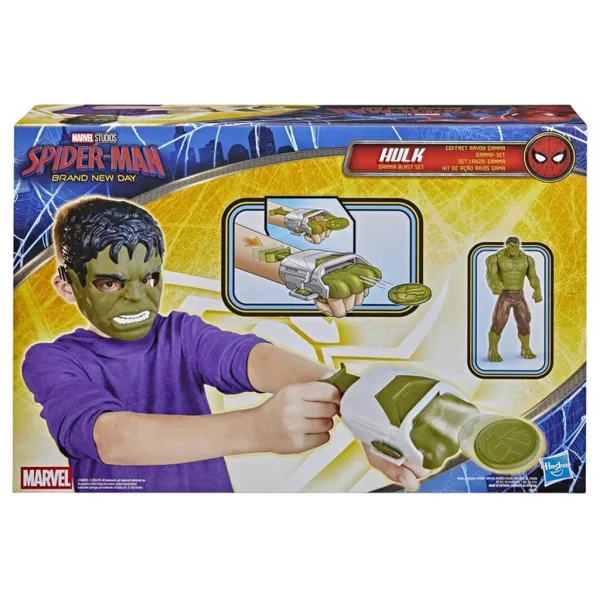 imagen de Spider-Man Nuevo día: Hulk Gamma blast set – Hasbro 2