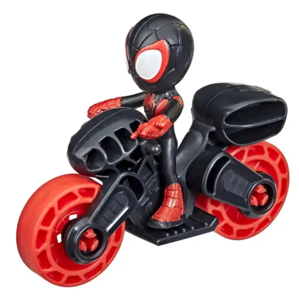 imagen de Spider-Man: Spidey y su superequipo: Miles Morales y su moto - Hasbro 2