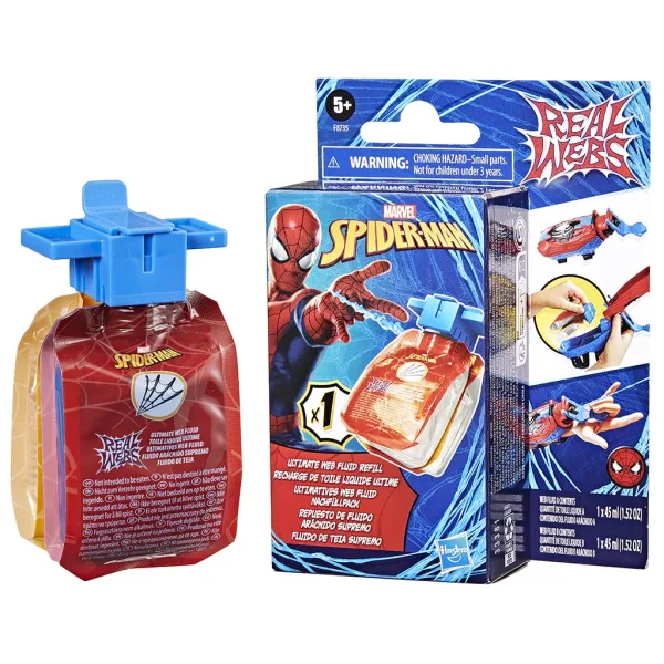 imagen de Spider-Man: Real Webs Ultimate recarga de líquido lanzador de telarañas - Hasbro 2