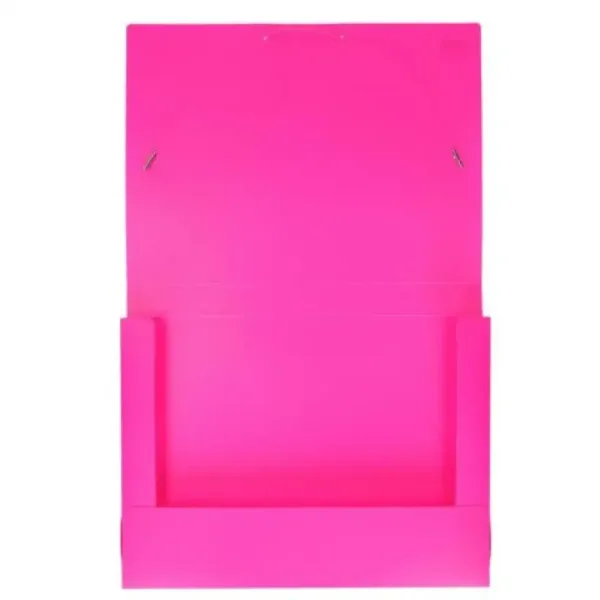 imagen de Spirit: Caja de cuadernos de goma neón rosa A4 2