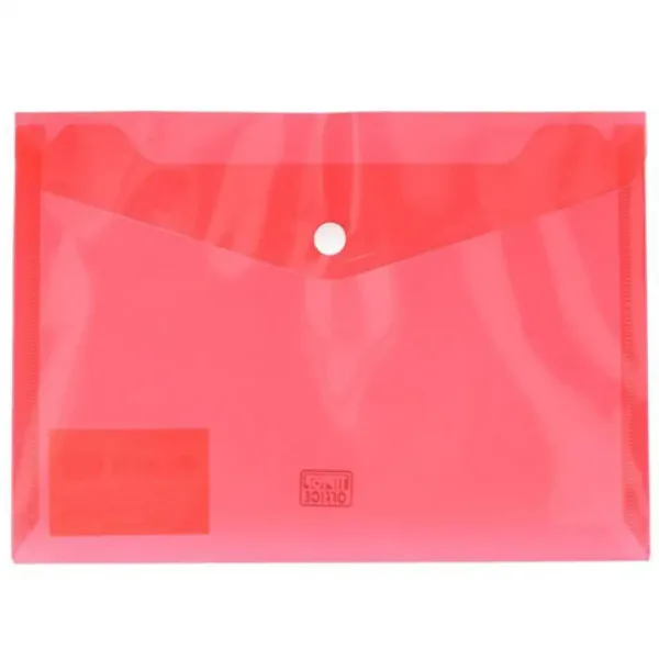 imagen de Spirit: Carpeta de archivo transparente de color rojo tamaño A/5 1