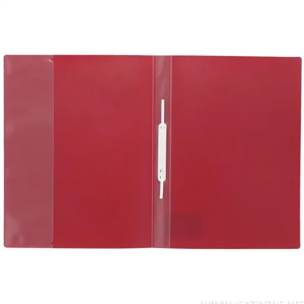 imagen de Spirit: Carpeta de encuadernación con soporte para tarjetas color burdeos A4 2