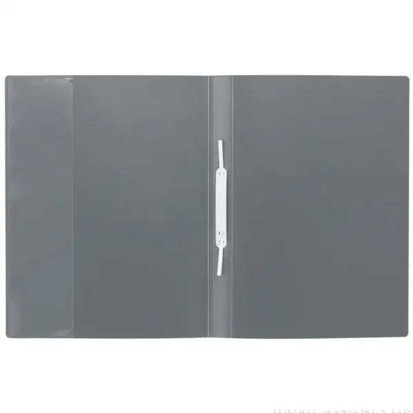 imagen de Spirit: Carpeta de encuadernación con soporte para tarjetas en color gris A4 2