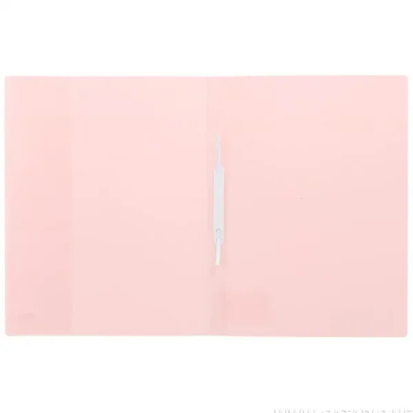 imagen de Spirit: Carpeta de encuadernación con soporte para tarjetas en color naranja pastel A4 2