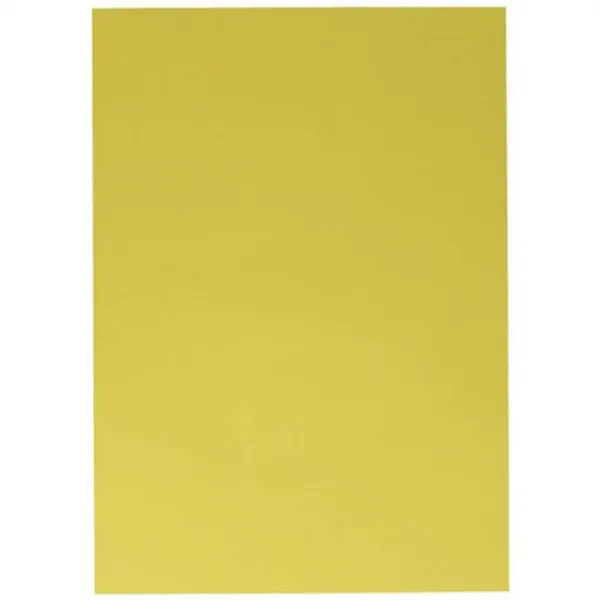 imagen de Spirit: Decoración de cartón de color amarillo limón 220g tamaño A/4 1ud 1