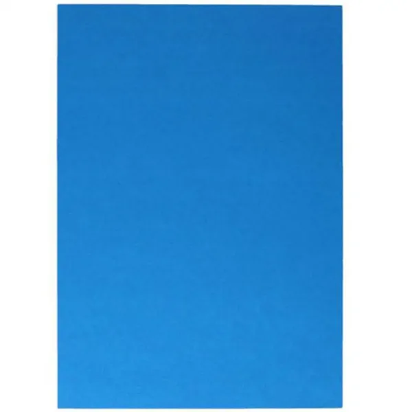 imagen de Spirit: Cartón decorativo de color azul rey 220g tamaño A/4 1ud 1
