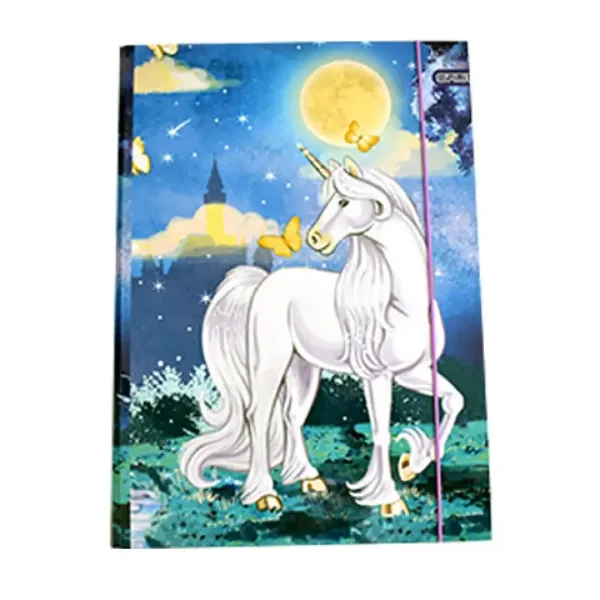 imagen de Spirit: Cree en la Magia Caja de cuadernos con diseño de unicornio tamaño A/4 1