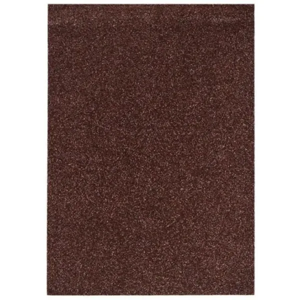 imagen de Spirit: Hoja de espuma decorativa brillante color marrón A/4 1ud 1
